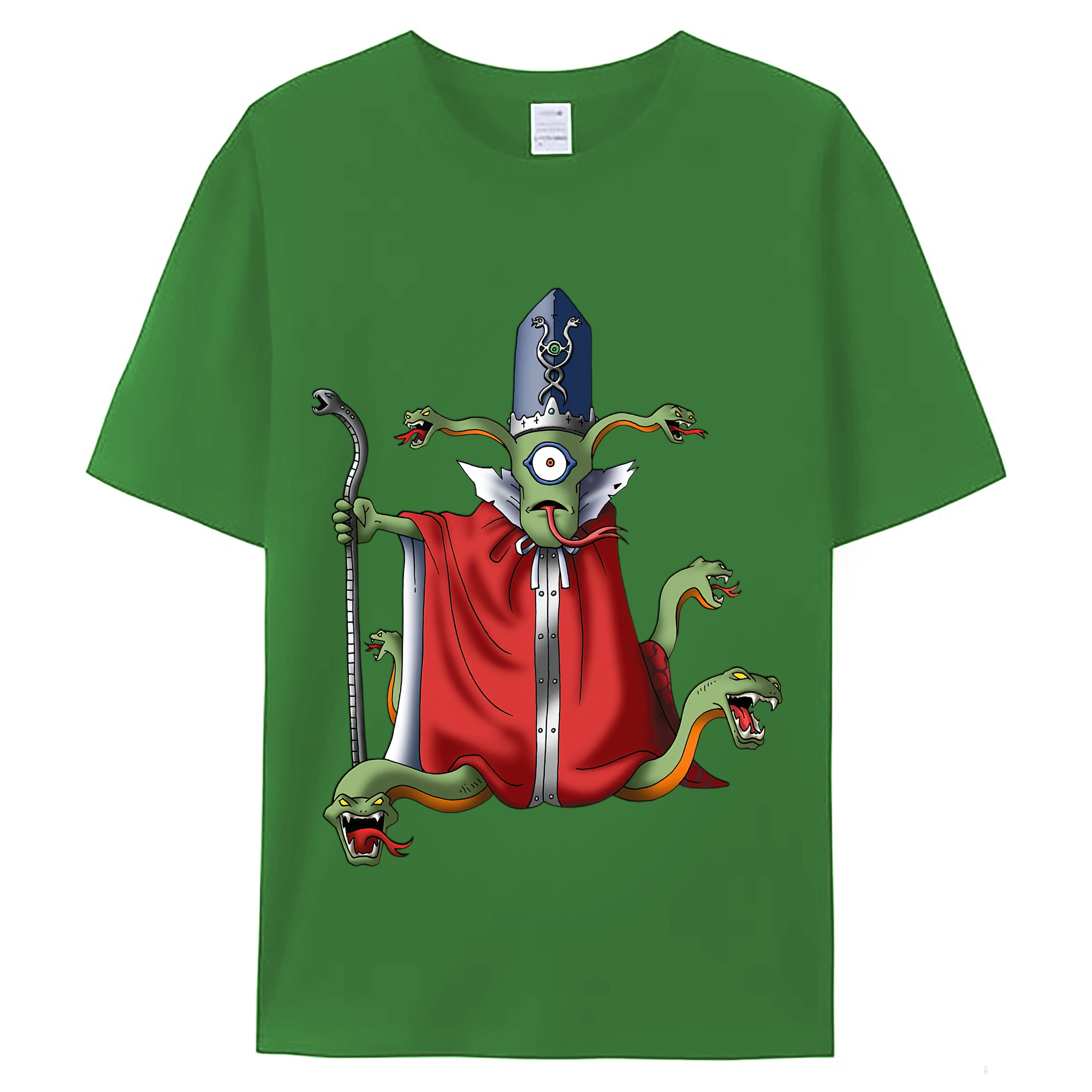 （画像用） ドラゴンクエスト Doragon Kuesuto Dragon Quest レディースカジュアルプリントTシャツ（綿100％）